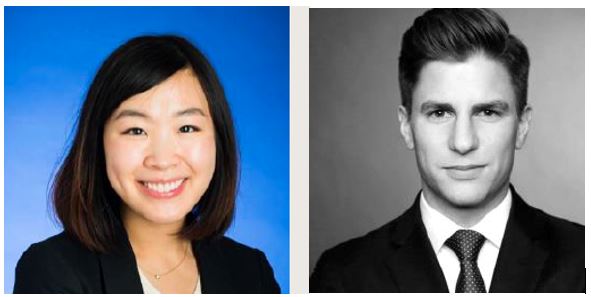 Carrie Cheung (KPMG UK) and Jorden Korte (Patrizia AG) 